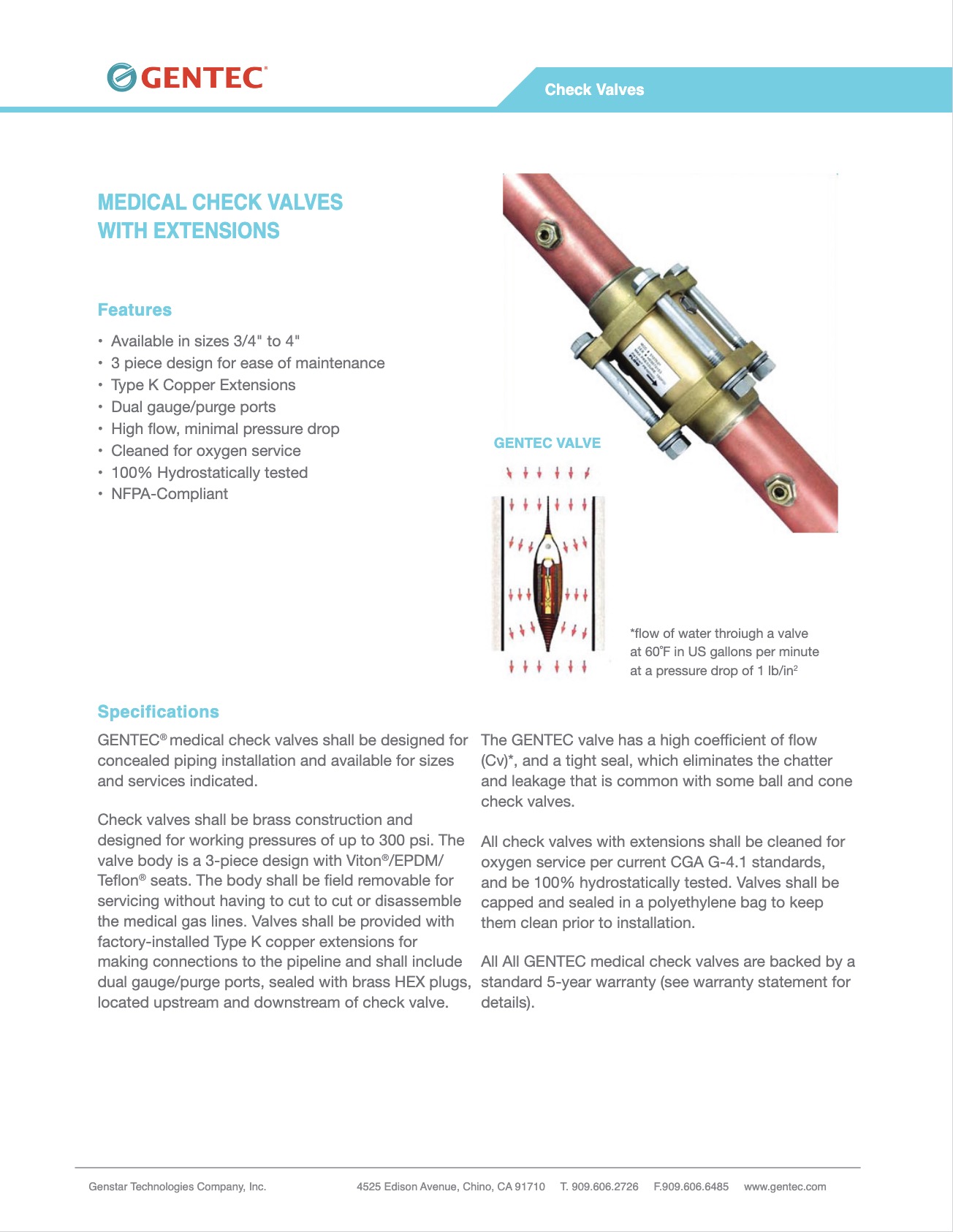 Medical Check Valves with Extensions