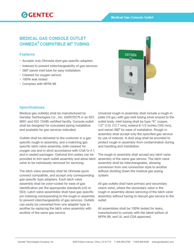 GR-FLY-MEDMGCOO1014 Medical Gas Concole Outlet Ohmeda Compatible 90 degree Tubing.pdf