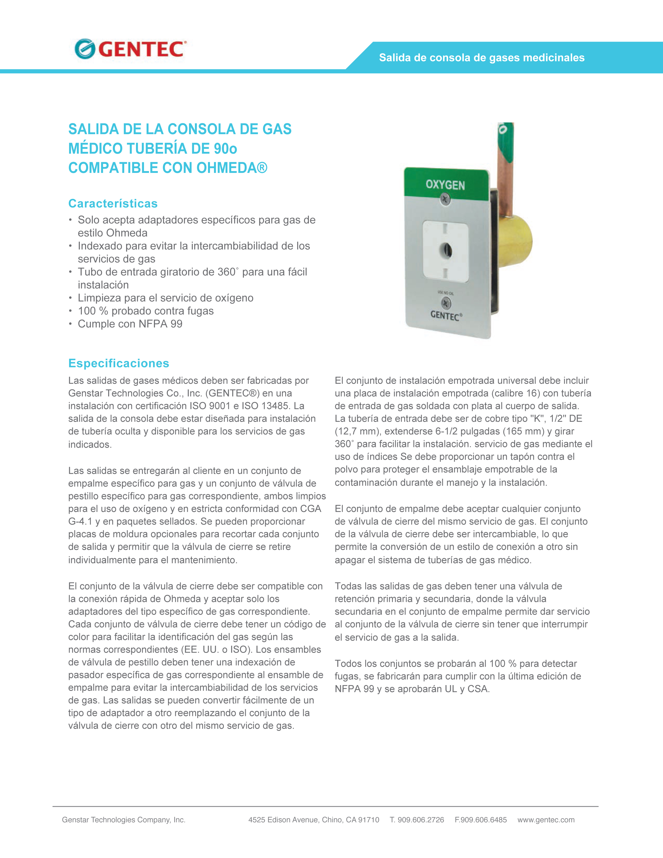 SALIDA DE LA CONSOLA DE GAS MÉDICO TUBERÍA DE 90o COMPATIBLE CON OHMEDA.pdf