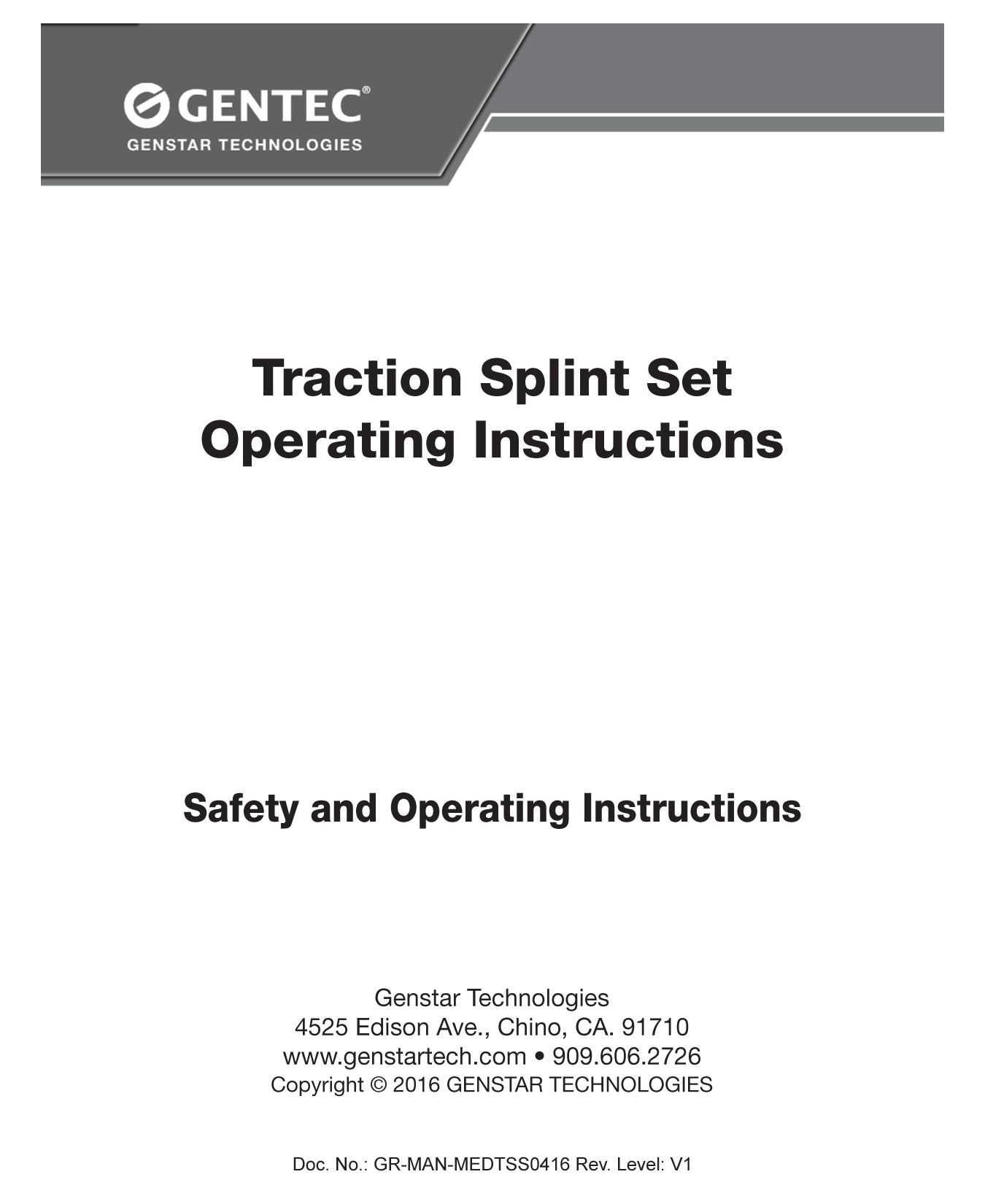 Traction Splint Set Operating Instructions.pdf