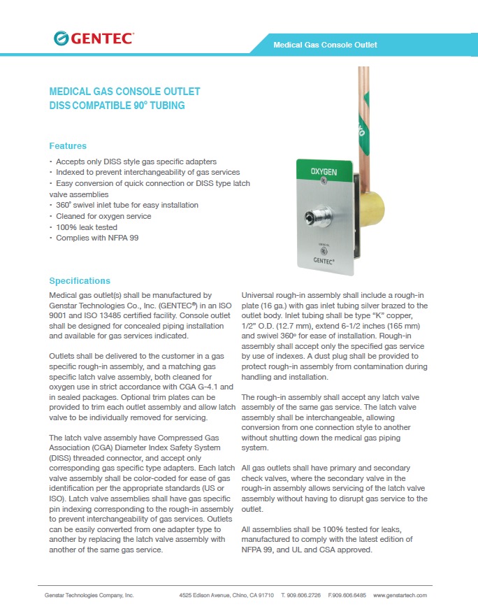 GR-FLY-MEDMGCODC1014 Medical Gas Console Outlet DISS Compatible 90 degree Tubing.pdf